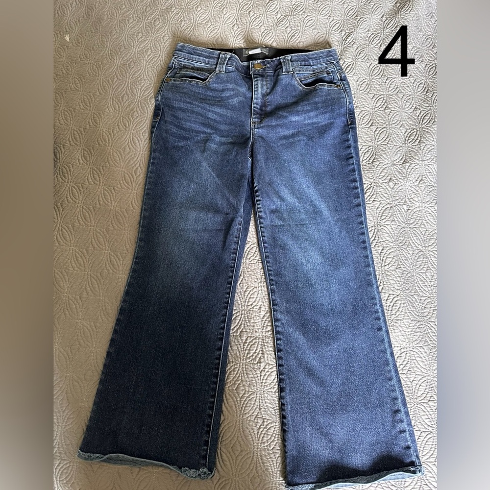 Democracy Petite Wide Leg Jeans Size 12P
